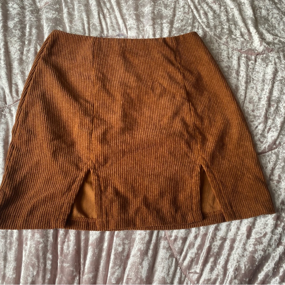 Elegant Brown Skirt